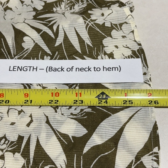 Talbots Women Long Sleeve 100% Cotton ButtonDown Shirt Sz PM Lightweight Coastal - Picture 9 of 9